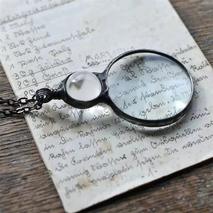 This discount is for you : 💐Last Day 70% OFF💖Magnifying Glass Pendant Necklace