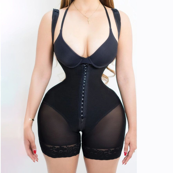 This discount is for you : Women's Drawstring Anti-Cellulite Body Shaper with Hooks