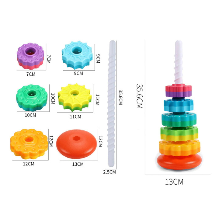 This discount is for you : Spinbow - child's Fun and Educational color Tower