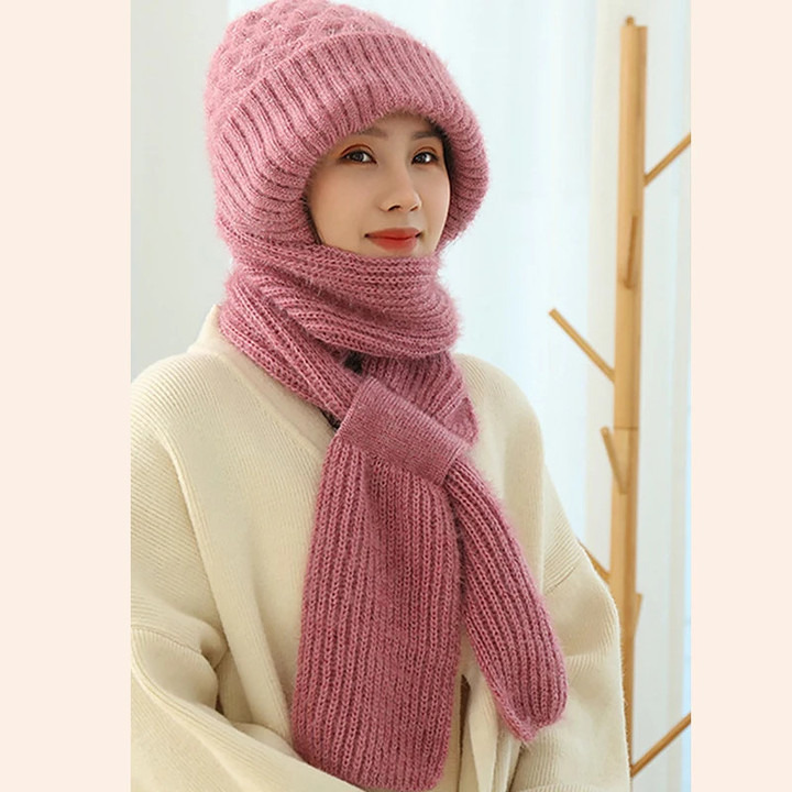 This is a discount for you : 🎄EARLY CHRISTMAS SALE -83% OFF -Winter Versatile Knitted Hooded Scarf for Women
