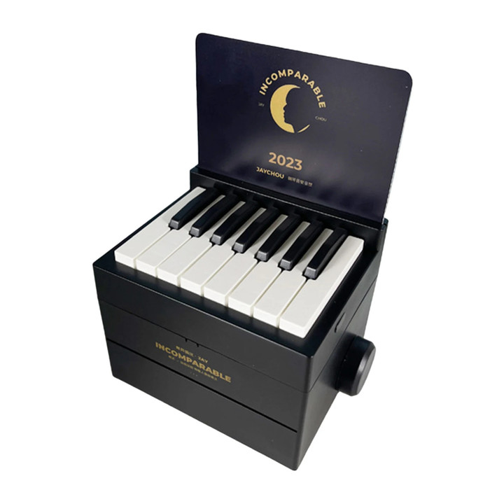 This is a discount for you : Pre-sale Playable Jay Chou's Piano Calendar Each Card Is A Weekly Calendar Card With A Piano Notation To Play 2023