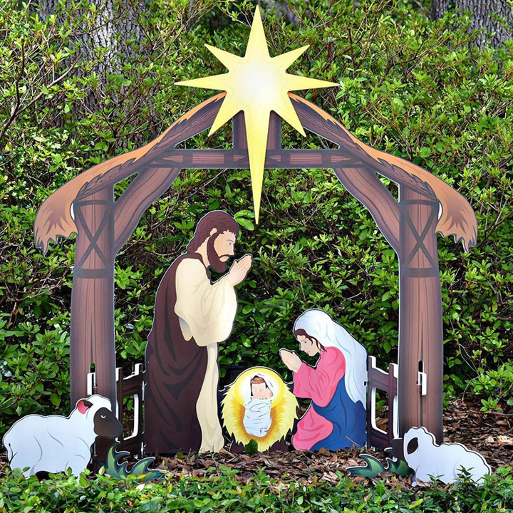 This is a discount for you : 🔥Jesus Nativity Scene Sign