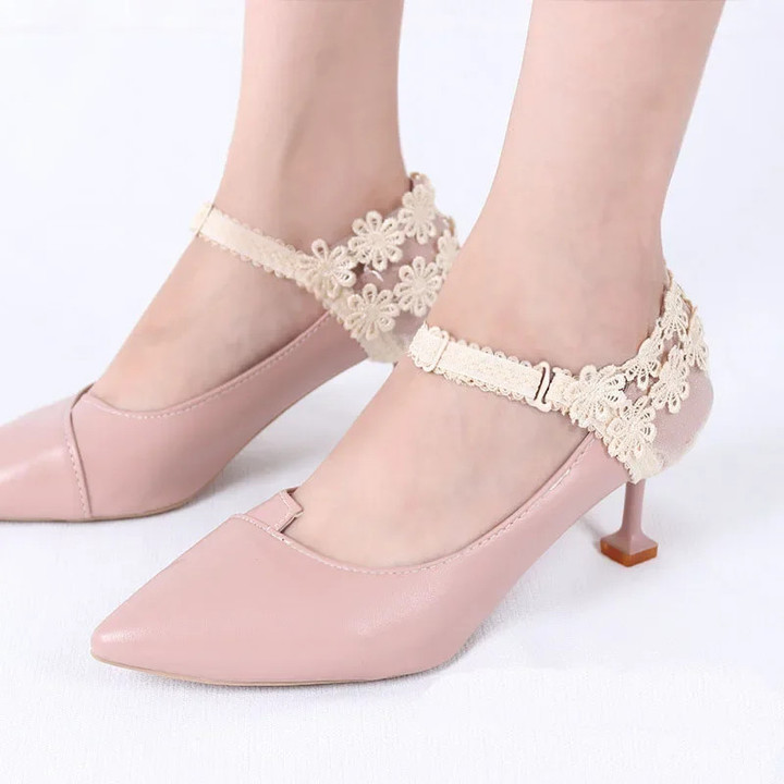 THIS IS A DISCOUNT FOR YOU - Lace High Heels Shoe Straps