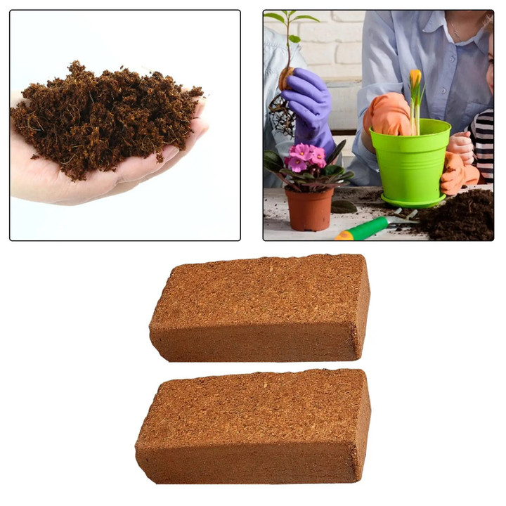THIS IS A DISCOUNT FOR YOU - Coco Pith Block Absorbent Coconut fiber Coir soil for Vegetables