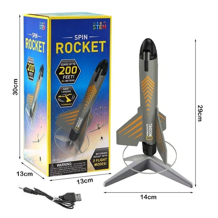 THIS IS A DISCOUNT FOR YOU - 🚀National Geographic Rocket Launcher for Kids-space toy gift for boys and girls