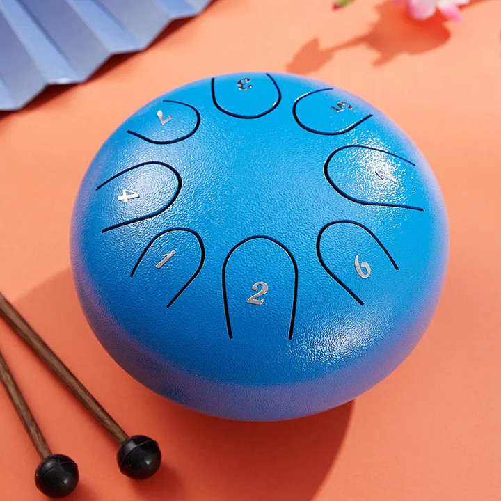 This is a discount for you : 6/12/14 Inch Steel Tongue Drum 15 Tone Hand Drum Yoga Meditation Beginner Professional Percussion Instrum With Drum Bag