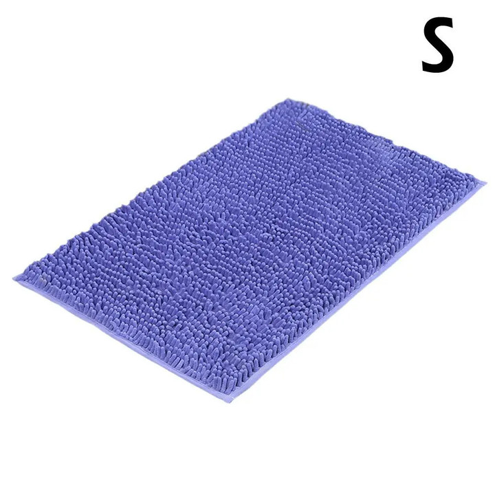 This is a discount for you : Fluffy Washable Chenille Absorbent Bathroom Floor Mat Rug Carpet Foot Toilet X Kitchen Bedroom 60cm Pads 40cm