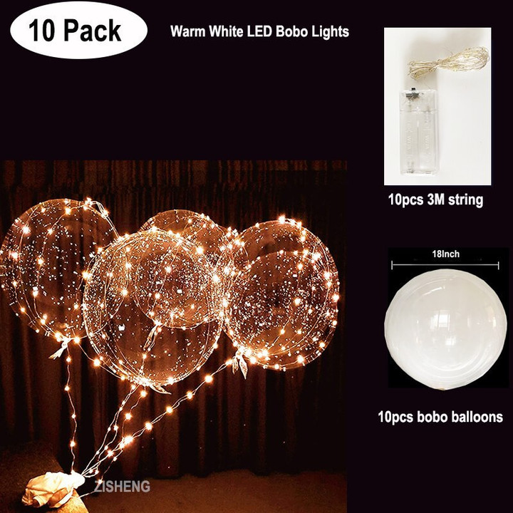 This discount is for you : Reusable Led Balloons Birthday Wedding Home Party Decorations
