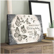 Beautiful Butterfly Canvas What If You Fly Wall Art Decor Dhg 1431 | PB Canvas