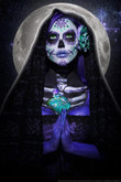 Luna Muerte By Daveed Benito Canvas Canvas Print | PB Canvas