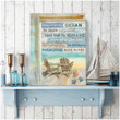 Advice From The Ocean Turtles Beach House Canvas Wall Art Decor Dhg 1372 | PB Canvas