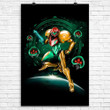 Hunting In Space Canvas Canvas Print | PB Canvas