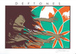 Deftones Mini Print White Swerve City Jermaine Rogers Signed Canvas Canvas Print | PB Canvas