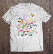 spring-flowersbutterfliessummerspring-art-t-shirt
