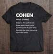 cohen-name-t-shirt