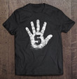 number-five-5-hand-signs-to-play-games-high-academy-vintage-t-shirt