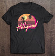 retro-hollywood-california-beach-sunset-t-shirt