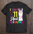 i-am-11-years-old-and-llamazing-llama-11th-birthday-t-shirt