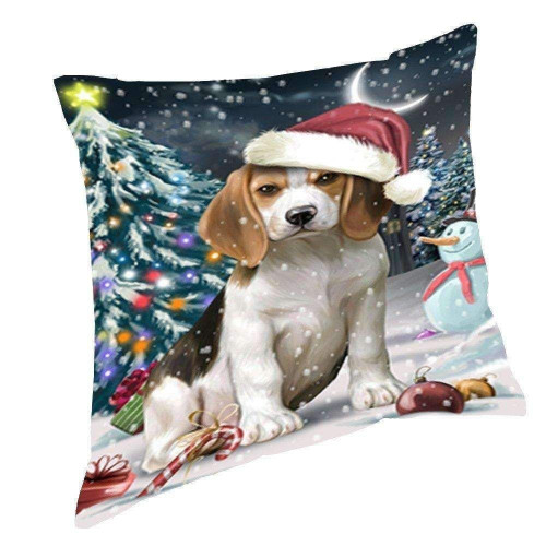 Christmas Beagle Dog CL18111851MDP Handmade Pillowcase