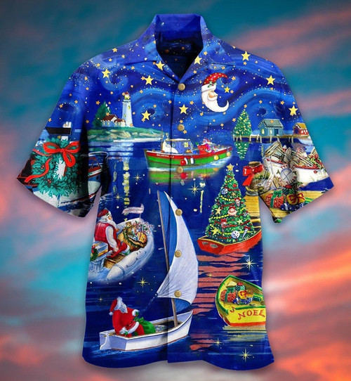 Merry Christmas Coming Hawaiian Shirt