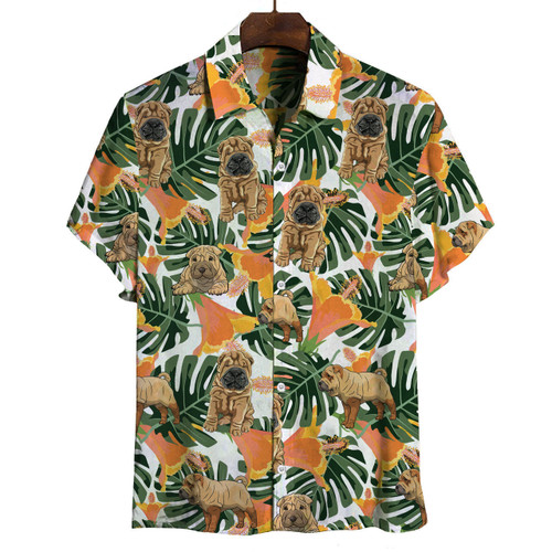 Shar Pei Funny Summer Hawaiian Shirt