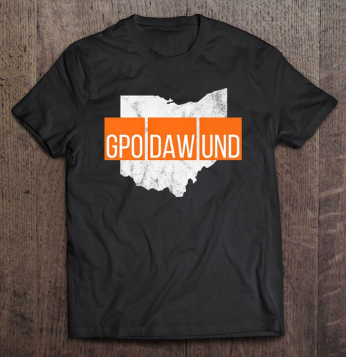 Gpodawund Cleveland Shirt Funny Football Fan City Gift Dad T-shirt