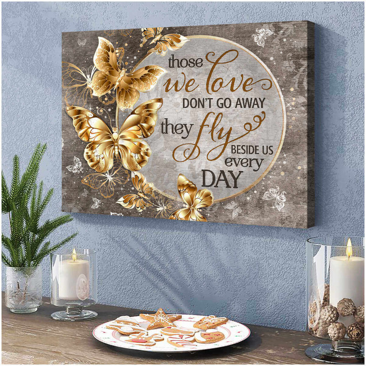 Top 10 Stunning Butterfly Canvas Fly Beside Us Wall Art Decor Dhg 2185 | PB Canvas
