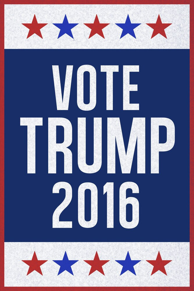 Vote Trump 2020 Campaign Canvas Canvas Print | PB Canvas