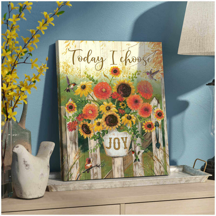 Joy Hummingbird Canvas Wall Art Decor Dhg 1960 | PB Canvas
