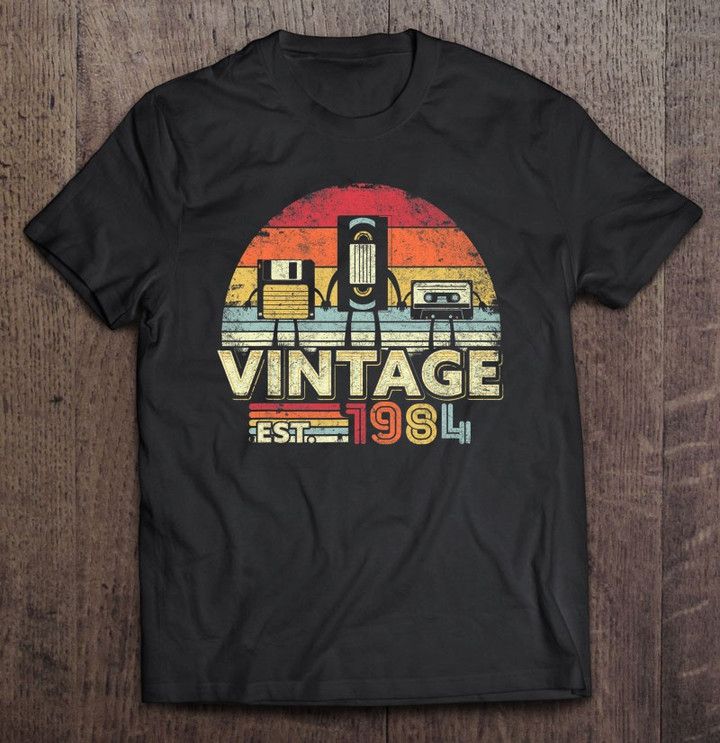1984-shirt-vintage-birthday-gift-funny-music-tech-humor-t-shirt