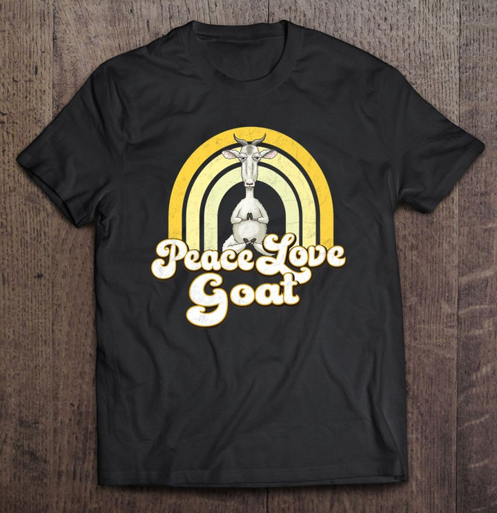 peace-love-goat-beige-yellow-cute-hippie-yoga-goat-t-shirt
