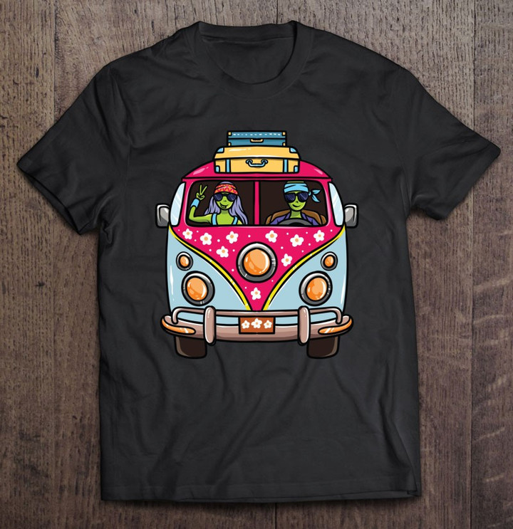 vintage-hippie-van-flower-bus-aliens-peace-sign-t-shirt