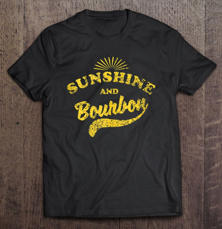 sunshine-and-bourbon-whiskey-country-music-summer-beach-t-shirt
