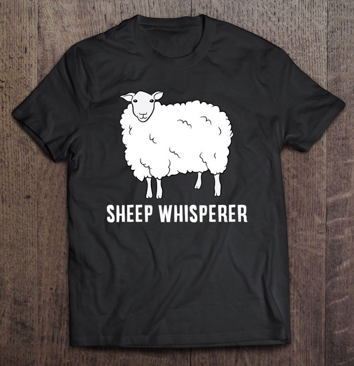 cute-sheep-whisperer-farmer-sheep-farmer-love-sheep-t-shirt