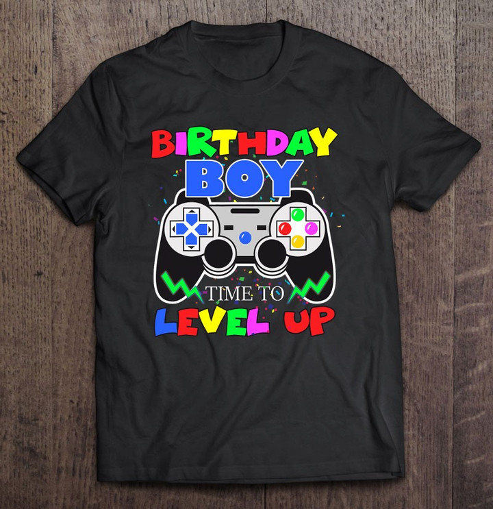 birthday-boy-time-to-level-up-cute-gamer-birthday-t-shirt