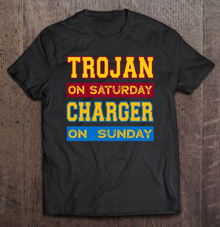 trojan-on-saturday-charger-on-sunday-los-angeles-football-t-shirt