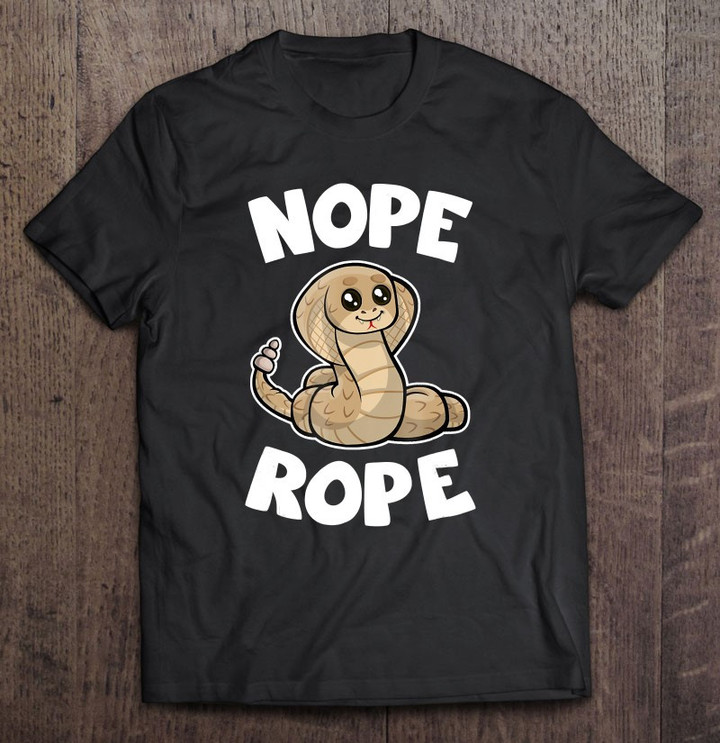 nope-rope-shirt-cute-snake-t-shirt