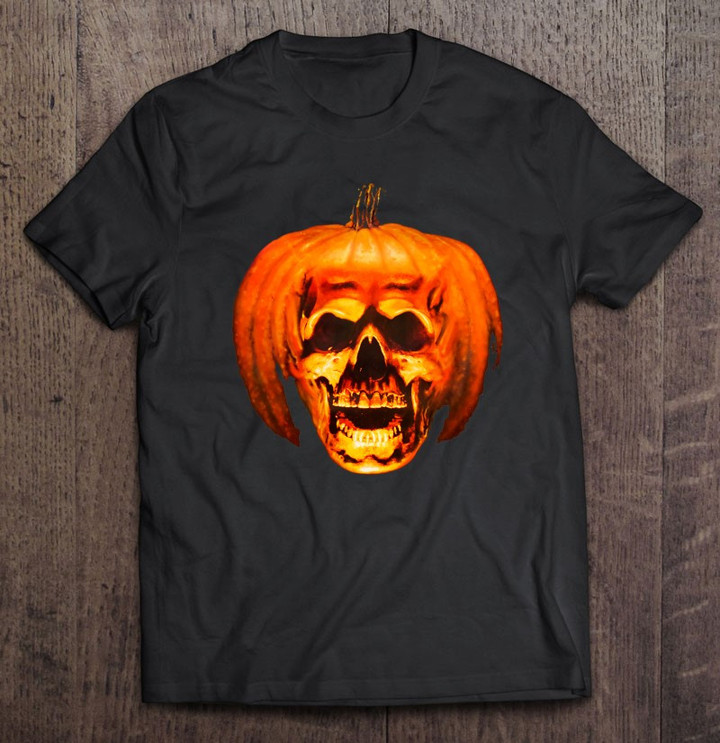 halloween-skull-pumpkin-ver-2-t-shirt