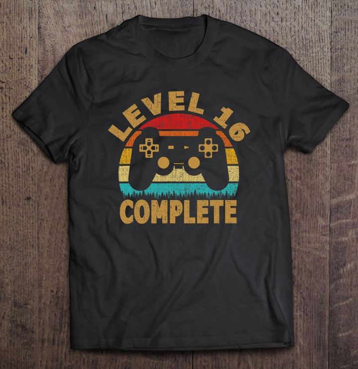 level-16-complete-vintage-16th-wedding-anniversary-gift-t-shirt