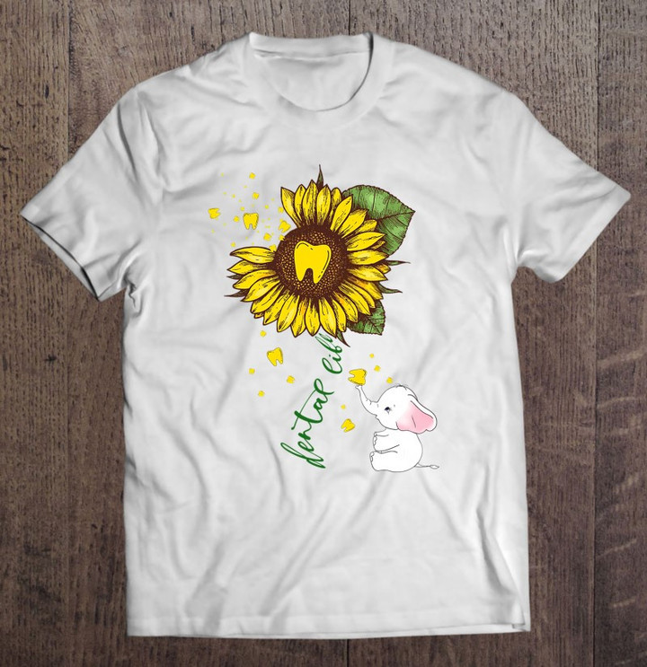 ki-funny-sunflower-dental-life-costume-cute-dentist-gift-t-shirt