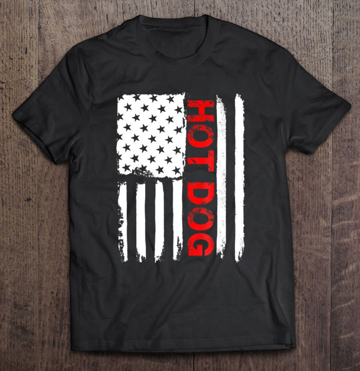 hot-dog-july-4th-american-flag-bbq-hotdog-gift-t-shirt
