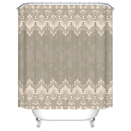Floral Stall Shower Curtain Vintage Glamour Luxurious Print