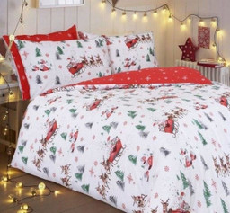 Christmas Santa Bedding Set IYCZ