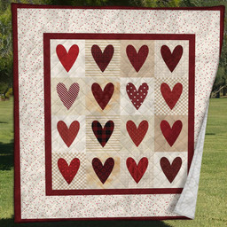 History King Size Quilt, Chocolate Twin Throw Quilt Blanket, A History Of My Valentines Day Quilt Blanket, Gifts for History