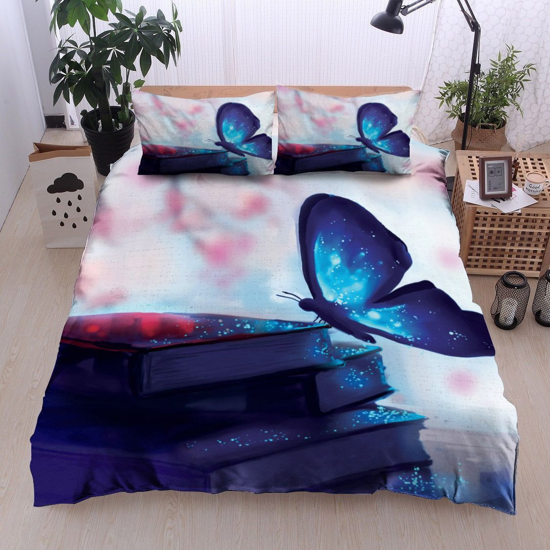 Butterfly And Books DN0511020B Bedding Sets