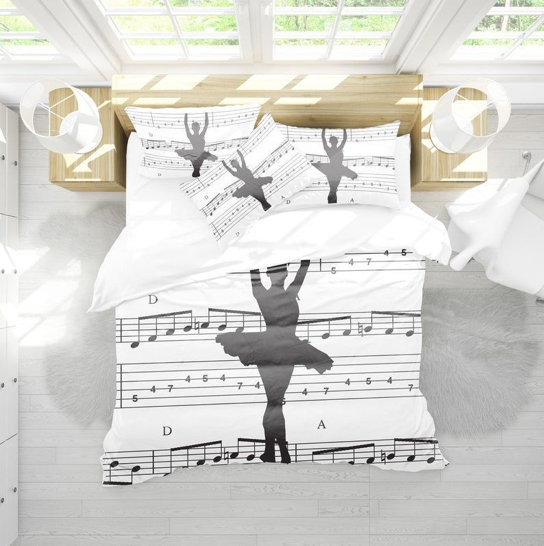 Ballet Dancer And Music CLT0910013T Bedding Sets