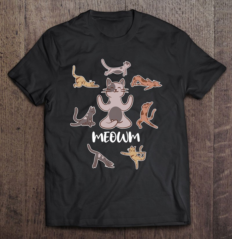 yoga-shirt-funny-cat-yoga-poses-meowm-cat-lover-yoga-lover-t-shirt