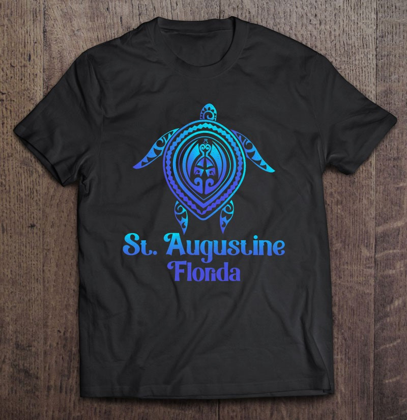 st-augustine-florida-vintage-retro-80s-tropical-sea-turtle-t-shirt