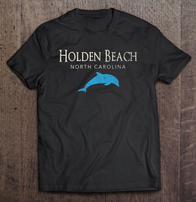 vintage-holden-beach-nc-dolphin-t-shirt