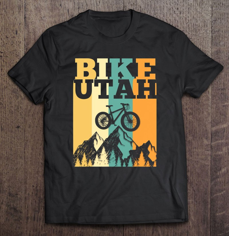vintage-bike-utah-mountains-mtb-fat-bike-t-shirt